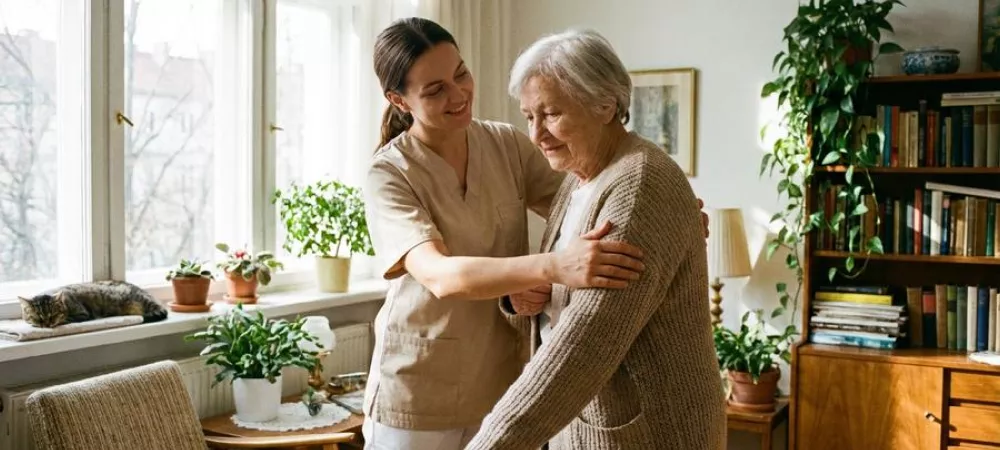 Live In Home Care: How a Live-In Caregiver Supports Seniors