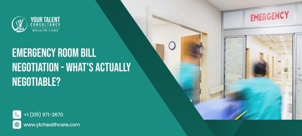 Emergency Room Bill Negotiation - What's Actually Negotiable?