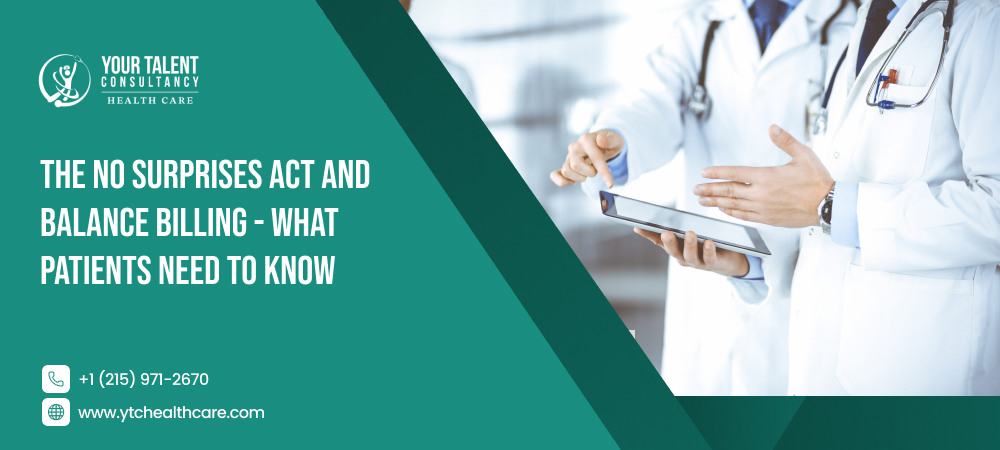 The No Surprises Act and Balance Billing - What Patients Need to Know
