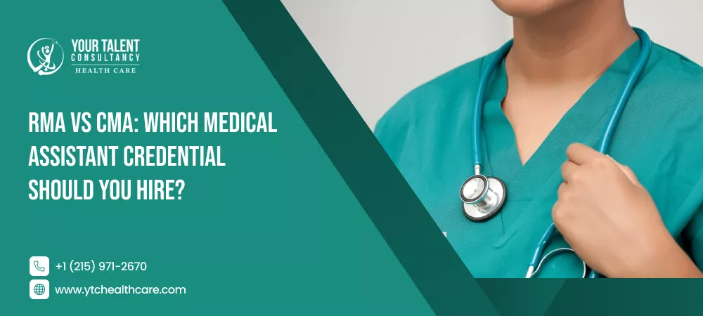 Compares registered and certified medical assistant credentials to inform employer screening and hiring.